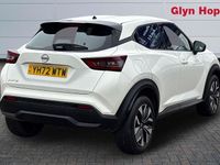 Used Nissan Juke Acenta 117 HP (86 kW) 2022 White SUV
