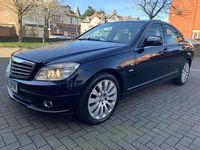 Used Mercedes C220 Elegance 170 HP (125 kW) 2008 Blue Sedan