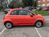 Used Fiat 500 Lounge 69 HP (50 kW) 2016 Pink Hatchback