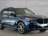 Used BMW X5 M Sport 335 HP (246 kW) 2022 Blue SUV