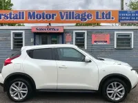 Used Nissan Juke Acenta 117 HP (86 kW) 2013 White SUV