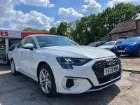 Used Audi A3 Sport 150 HP (110 kW) 2023 White Sedan