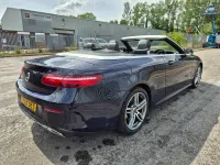 Used Mercedes E350 AMG line 2019 Blue Cabriolet