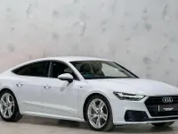 Used Audi A7 Sportback S-Line 204 HP (150 kW) 2021 White Hatchback