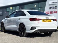 Used Audi S3 Black Edition 2024 White Sedan