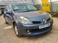 Used Renault Clio II Dynamique 2007 Blue Hatchback