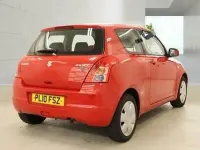 Used Suzuki Swift 92 HP (67 kW) 2010 Red Hatchback