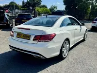 Used Mercedes E220 AMG line 177 HP (130 kW) 2017 White Coupe