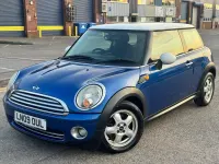 Usado Mini Cooper Hatch 2009 Azul Utilitario