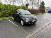Used Fiat 500 Lounge 2021 Black Hatchback