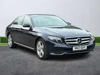 Used Mercedes E350 SE 2017 Blue Sedan