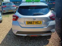 Used Nissan Micra N-Connecta 2017 Silver Hatchback