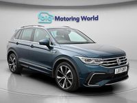Used VW Tiguan R-line 150 HP (110 kW) 2022 Blue SUV