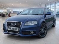 Used Audi A3 S-Line 2012 Blue Hatchback
