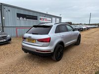 Used Audi Q3 Black Edition 150 HP (110 kW) 2018 Silver SUV