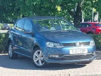 Used VW Polo Edition 60 HP (44 kW) 2017 Blue Hatchback
