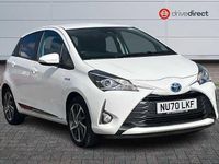 Used Toyota Yaris Hybrid 2020 White Hatchback