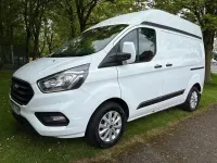 Used Ford Transit Custom Trend 130 HP (95 kW) 2020 White Van