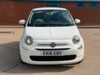 Used Fiat 500 Pop Star 69 HP (50 kW) 2016 White Hatchback