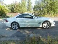 Used Mercedes SL350 2010 White Cabriolet