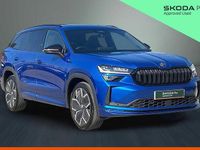 New Skoda Kodiaq SportLine 110 HP (80 kW) 2025 Race blue metallic SUV