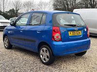 Used Kia Picanto 64 HP (47 kW) 2009 Blue Hatchback