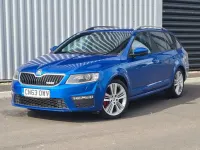 Used Skoda Octavia vRS 2013 Blue Estate