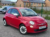 Used Fiat 500 S 85 HP (62 kW) 2012 Red Hatchback