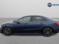 Used Mercedes A35 AMG Premium 306 HP (225 kW) 2021 Blue Sedan