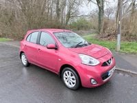 Used Nissan Micra Acenta 2013 Red Hatchback