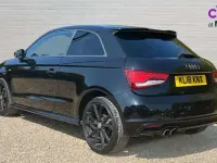 Used Audi A1 Black Edition 125 HP (91 kW) 2018 Black Hatchback
