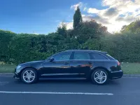 Used Audi A6 S-Line 190 HP (139 kW) 2017 Black Estate