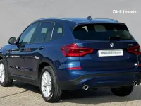 Used BMW X3 Sport Line 190 HP (139 kW) 2018 Phytonic blue metallic paint SUV