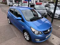 Used Vauxhall Viva 75 HP (55 kW) 2015 Blue Hatchback