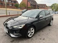 Used Seat Leon FR 150 HP (110 kW) 2021 Black Hatchback