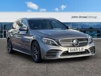 Used Mercedes C220 AMG line 2019 Silver Estate