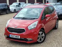 Used Kia Venga 123 HP (90 kW) 2017 Red Hatchback