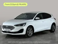 Used Ford Focus Titanium 2024 White Hatchback