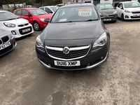 Used Vauxhall Insignia Design Edition 2016 Grey Hatchback