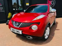Used Nissan Juke Acenta 2011 Red SUV