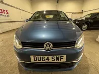 Used VW Polo SE 60 HP (44 kW) 2014 Blue Hatchback