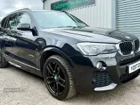 Used BMW X3 M Sport 190 HP (139 kW) 2017 Black SUV