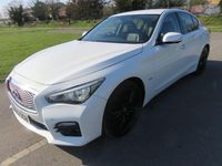 Used Infiniti Q50 Sport Tech 2015 White Sedan