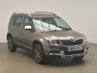 Used Skoda Yeti SE 110 HP (80 kW) 2014 Brown SUV