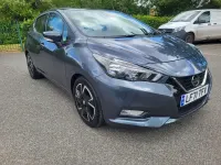 Used Nissan Micra Acenta 100 HP (73 kW) 2020 Grey Hatchback