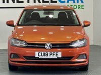 Used VW Polo SE 95 HP (69 kW) 2018 Orange Hatchback