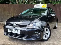 Used VW Golf VII Match 2015 Black Hatchback