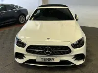 Used Mercedes E300 AMG line 2021 White Cabriolet