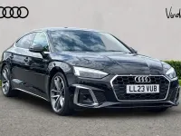 Used Audi A5 S-Line 200 HP (147 kW) 2023 Black Coupe