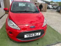 Used Ford Ka S 69 HP (50 kW) 2014 Red Hatchback